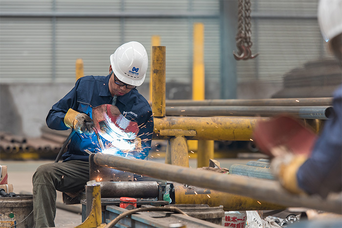 丽水网架焊接车间